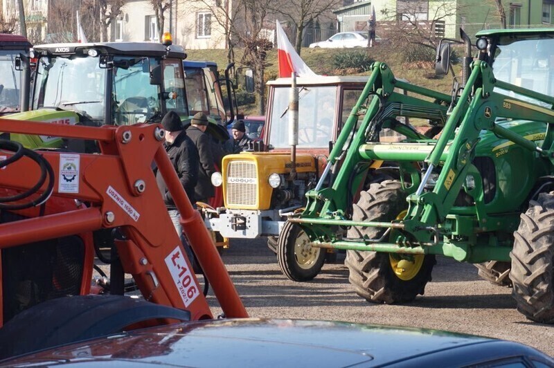 Zdjęcie 7: Rolnicy dotarli do Piotrkowa