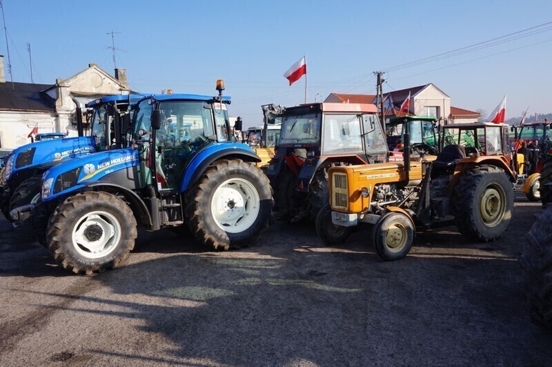 Zdjęcie 9: Rolnicy dotarli do Piotrkowa