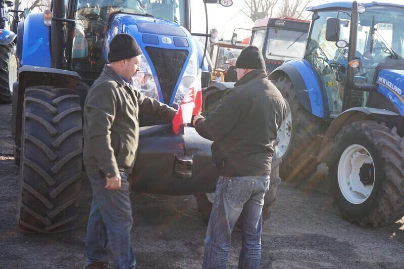 Zdjęcie 13: Rolnicy dotarli do Piotrkowa