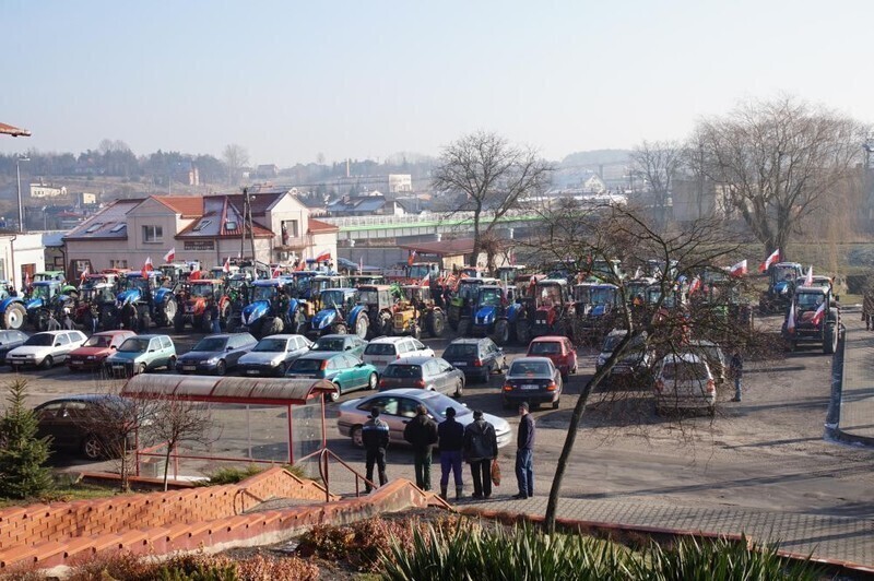 Zdjęcie 14: Rolnicy dotarli do Piotrkowa