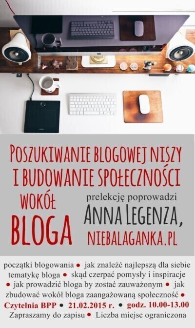Spotkanie z blogerką w Bibliotece Pedagogicznej