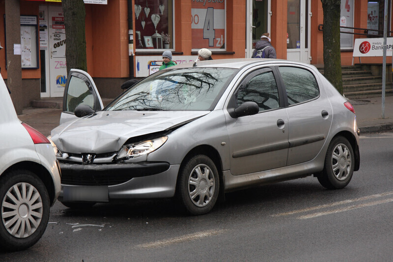 Zdjęcie 4: Kolizja w centrum Piotrkowa
