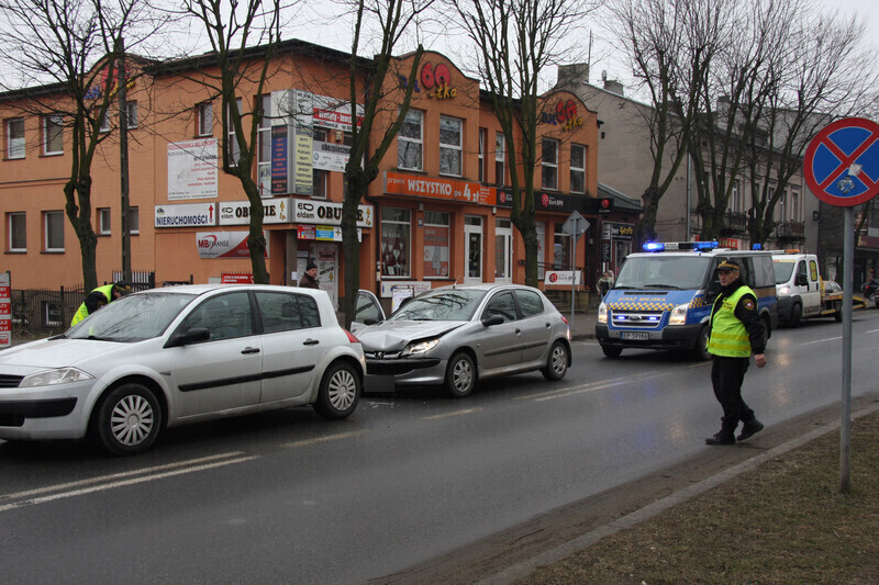 Zdjęcie 5: Kolizja w centrum Piotrkowa