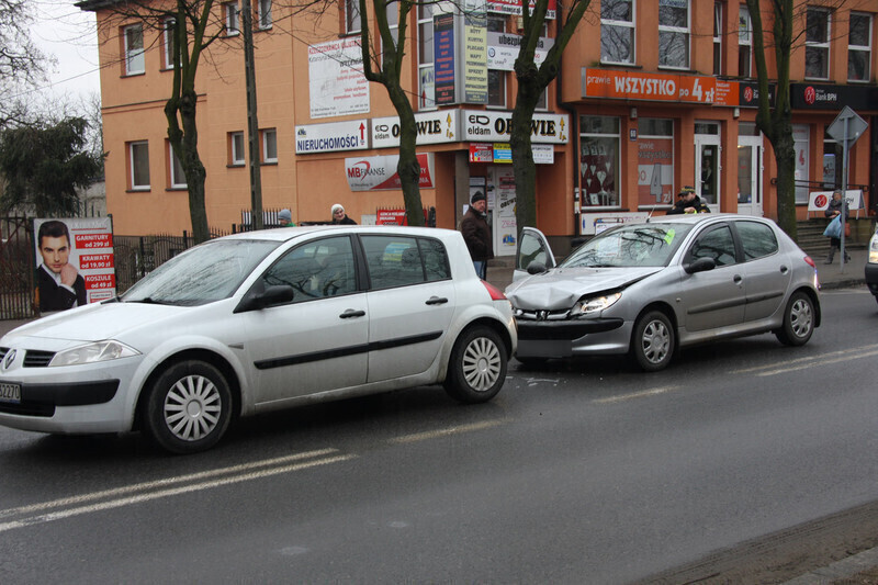 Zdjęcie 6: Kolizja w centrum Piotrkowa