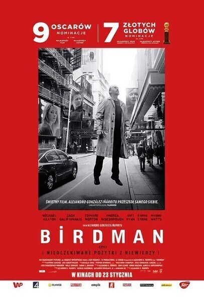Birdman w Kinie Konesera