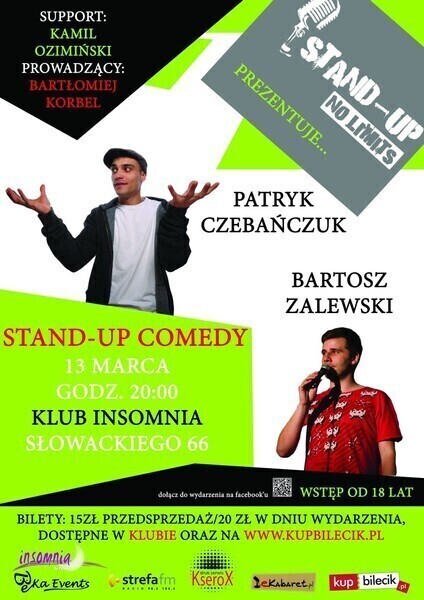 Stand-up w Insomni W piątek trzynastego