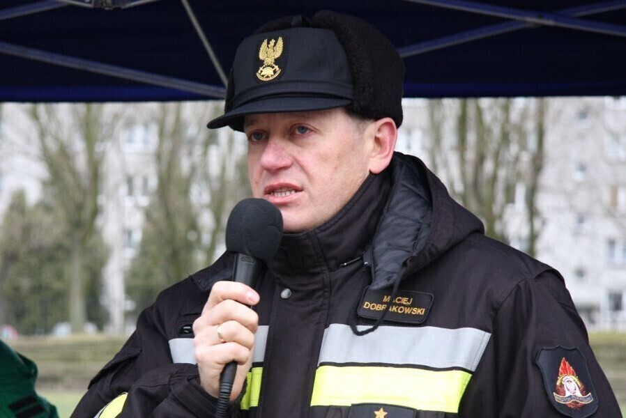 Pożar w garażu przy ul. Torowej w Piotrkowie