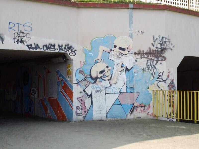 Zdjęcie 10: Sztuka ulicy na osiedlu Targowa 