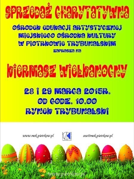 Na kiermaszu kupisz wielkanocne ozdoby