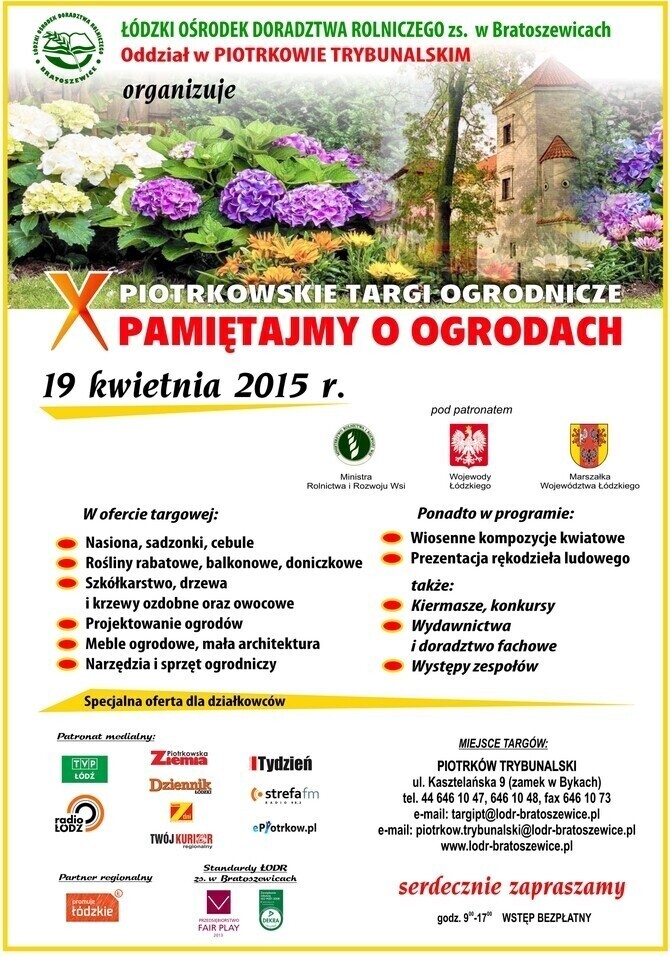 Zdjęcie 2: X Piotrkowskie Targi Ogrodnicze 