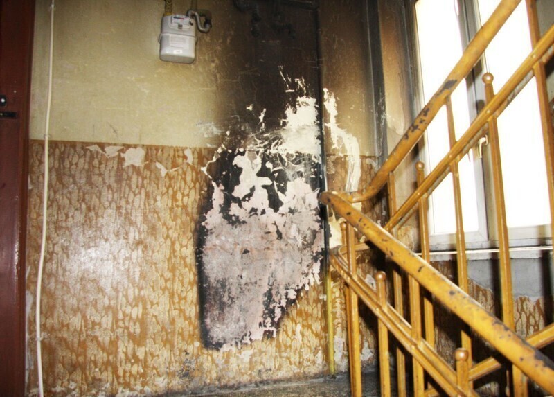 Zdjęcie 2: Pożar przy ul. Partyzantów. 37-latek usłyszał zarzuty 