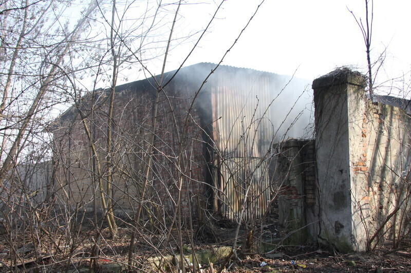 Zdjęcie 5: Przy Mireckiego zapaliły się śmieci