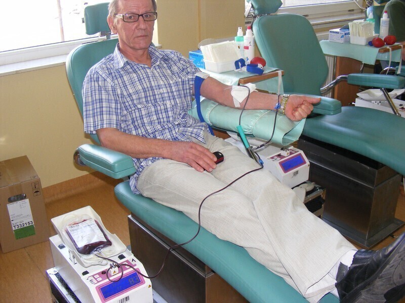 Oddali krew na wiosnę