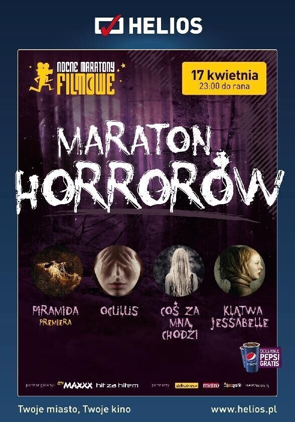 Przyjdź na Nocny Maraton Horrorów