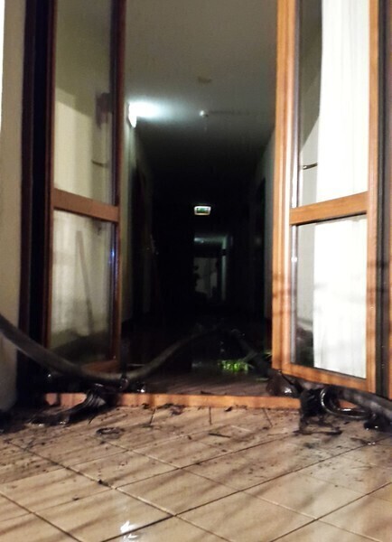 Zdjęcie 3: Pożar w Zielonym Gościńcu we Włodzimierzowie [ZDJĘCIA]