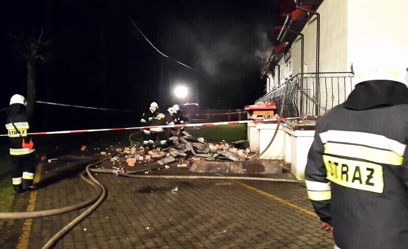 Zdjęcie 6: Pożar w Zielonym Gościńcu we Włodzimierzowie [ZDJĘCIA]