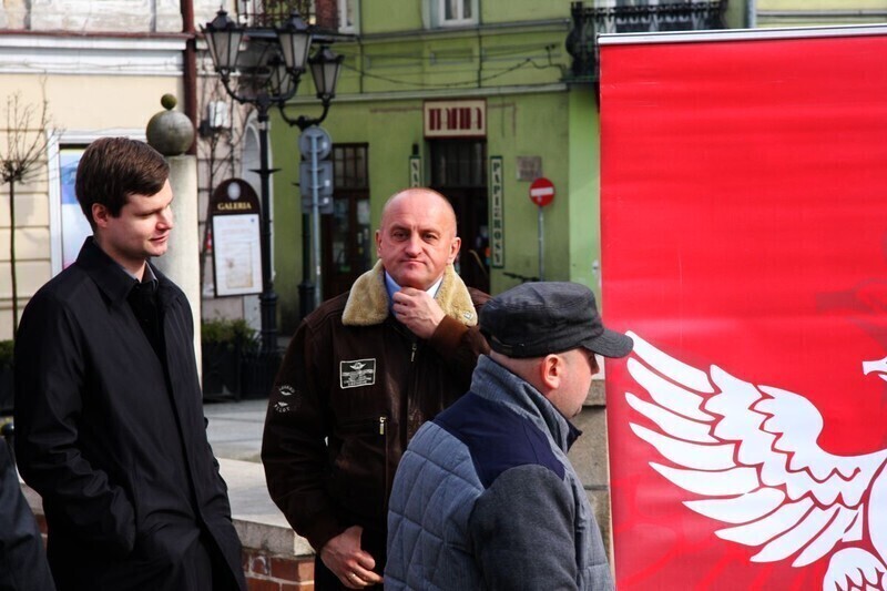 Zdjęcie 5: Marian Kowalski w Piotrkowie: Po pierwsze zlikwidować ZUS!