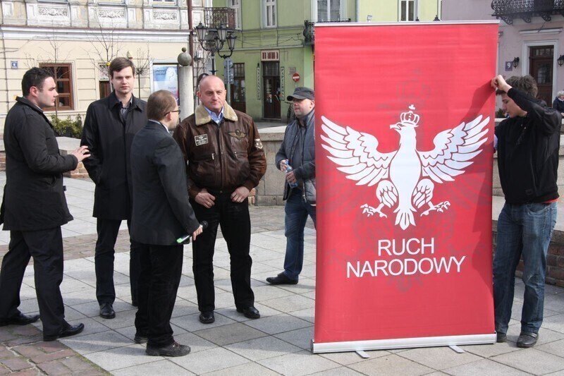 Zdjęcie 6: Marian Kowalski w Piotrkowie: Po pierwsze zlikwidować ZUS!