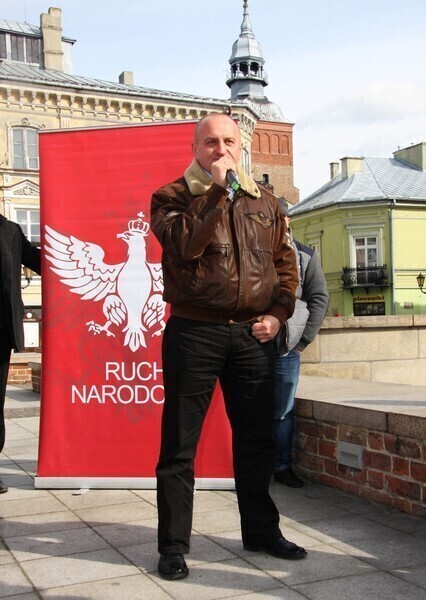 Zdjęcie 10: Marian Kowalski w Piotrkowie: Po pierwsze zlikwidować ZUS!