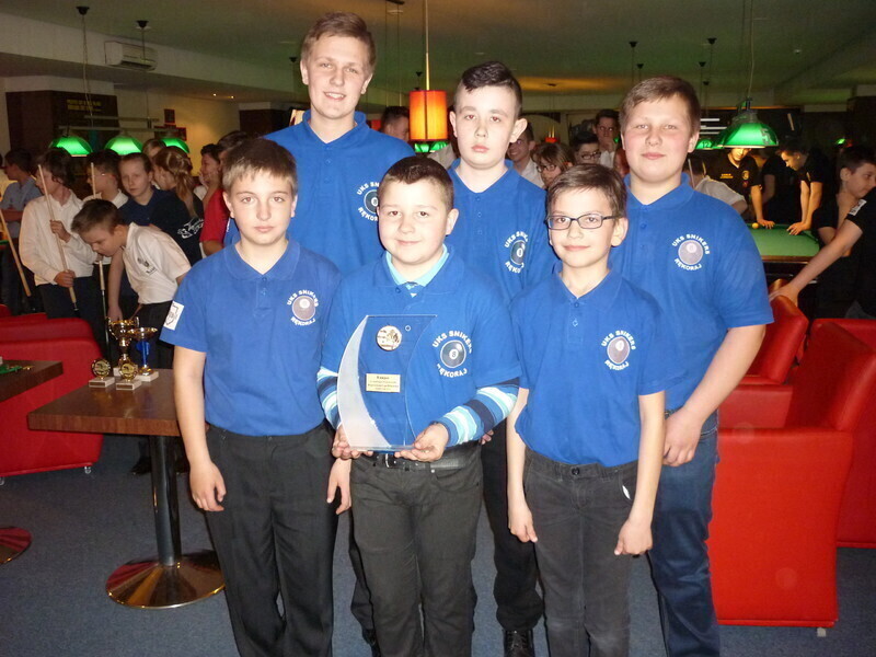 Bilardziści z Rękoraja zdominowali Wojewódzką Ligę Młodzieżową