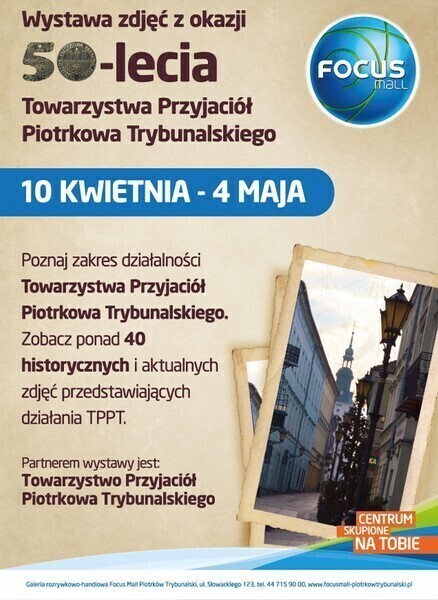 Wystawa z okazji 50-lecia Towarzystwa Przyjaciół Piotrkowa Trybunalskiego