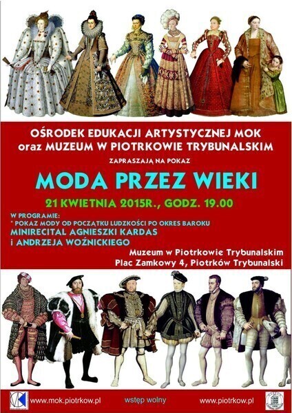 Od zarania ludzkości po barok - moda przez wieki