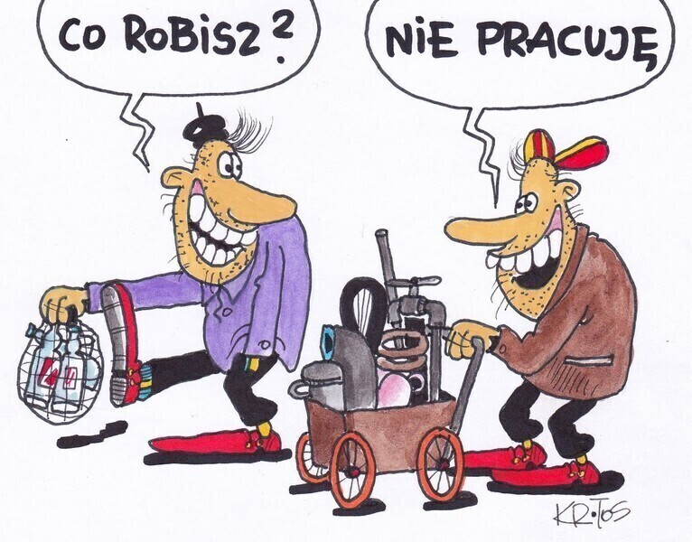 Jest bezrobocie bo ludziom nie chce się pracować