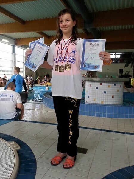 Piotrkowski delfinek zdeklasował swoje rywalki