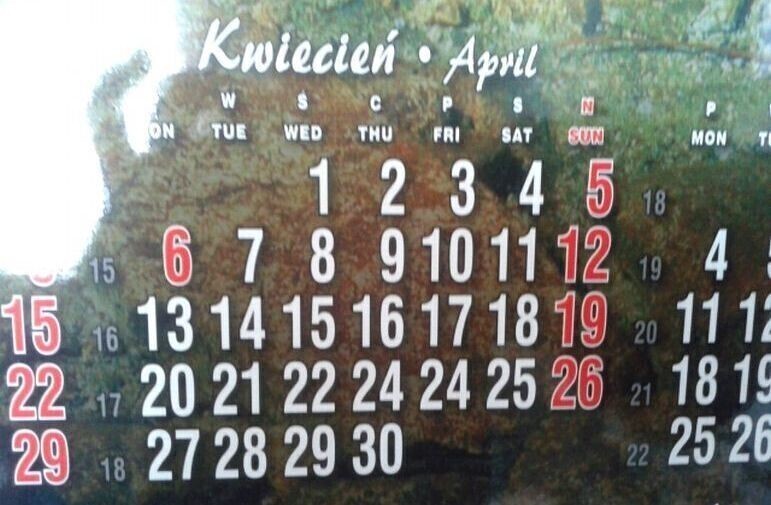 23 kwietnia - dzień którego nie ma