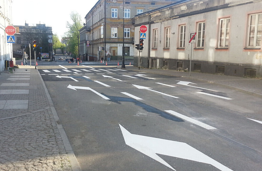 Zdjęcie 1: Wyremontowany odcinek ul. Wojska Polskiego udało się otworzyć 