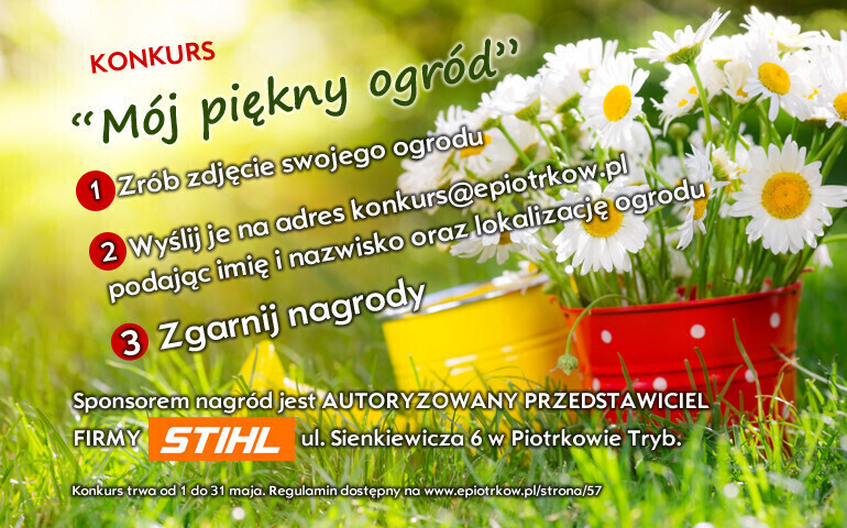 Ruszyliśmy z konkursem na najpiękniejszy ogród