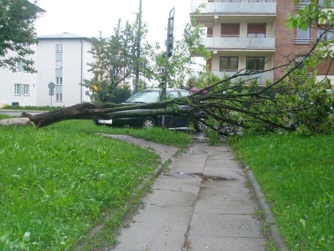 Uwaga Mogą pojawić się gwałtowne burze