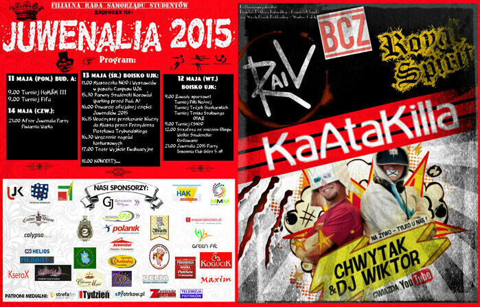 Juwenalia 2015 już w tym tygodniu