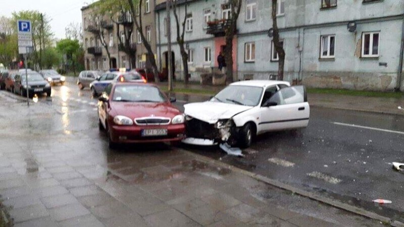 Zdjęcie 4: Kolizja w centrum Piotrkowa