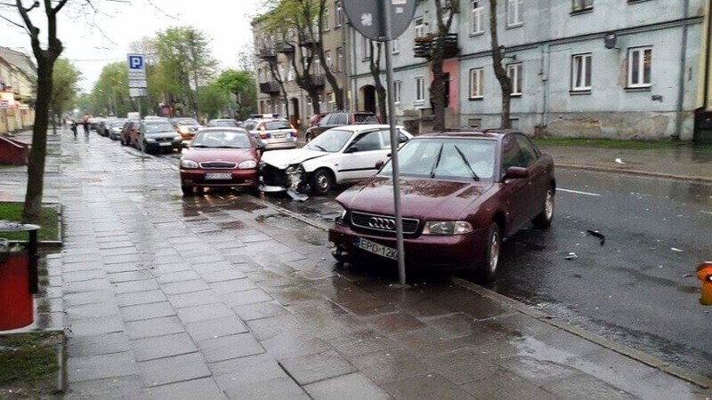 Zdjęcie 7: Kolizja w centrum Piotrkowa