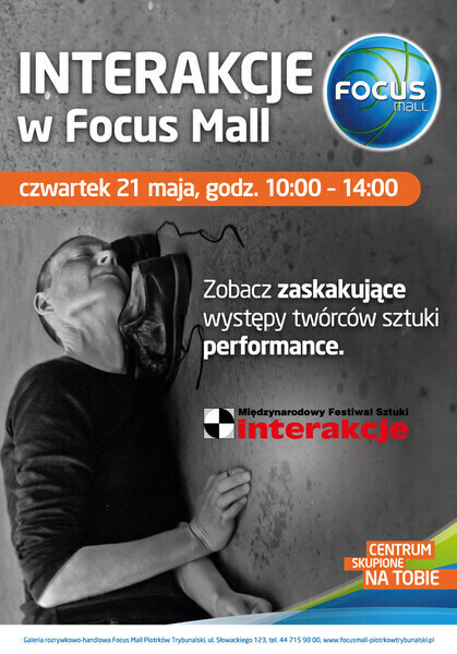 Artyści-performerzy wystąpią w Focus Mall