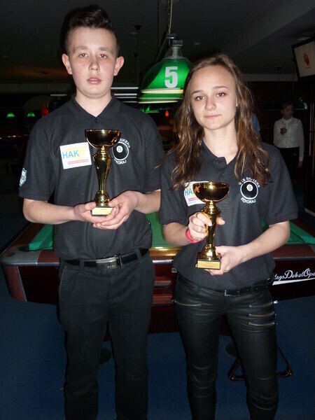 Bilardziści z Rękoraja najlepsi w województwie