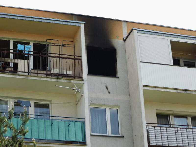 Dziecko zaprószyło ogień