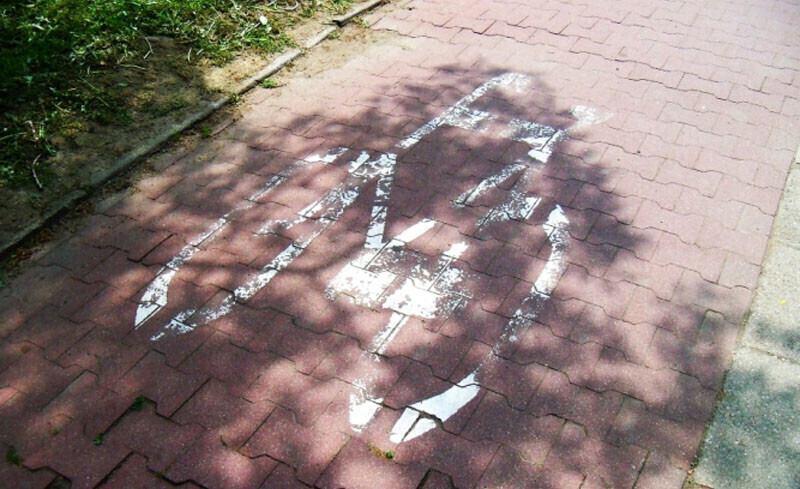 Tak szybko przejechał że zdążyłem tylko zabluźnić