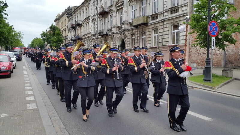 Zdjęcie 6: Strażacy świętowali w Piotrkowie