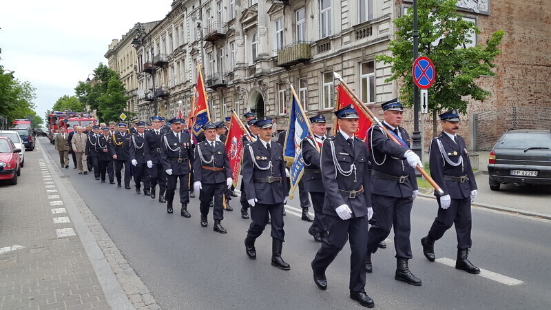 Zdjęcie 10: Strażacy świętowali w Piotrkowie