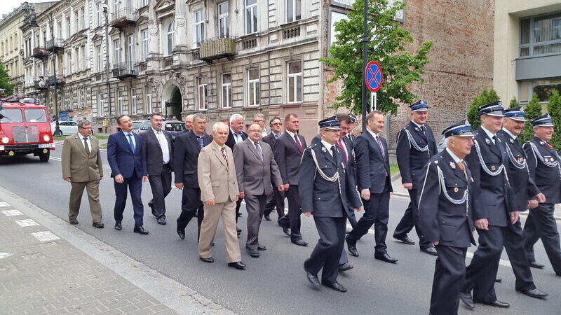 Zdjęcie 12: Strażacy świętowali w Piotrkowie