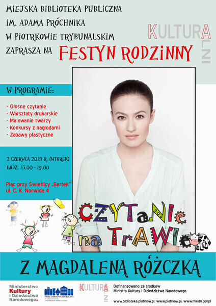 Czytanie na trawie z Magdaleną Różczką