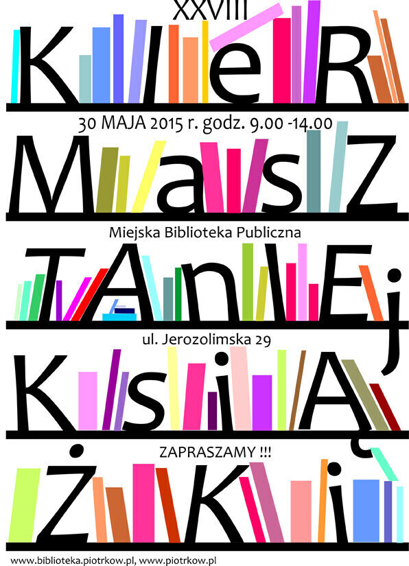 W sobotę Kiermasz Taniej Książki