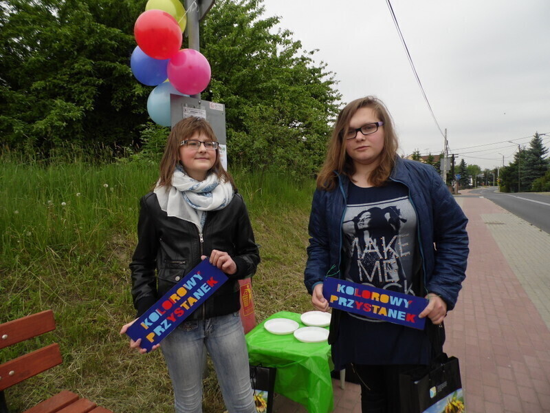 Kolorowy Przystanek na Zalesickiej