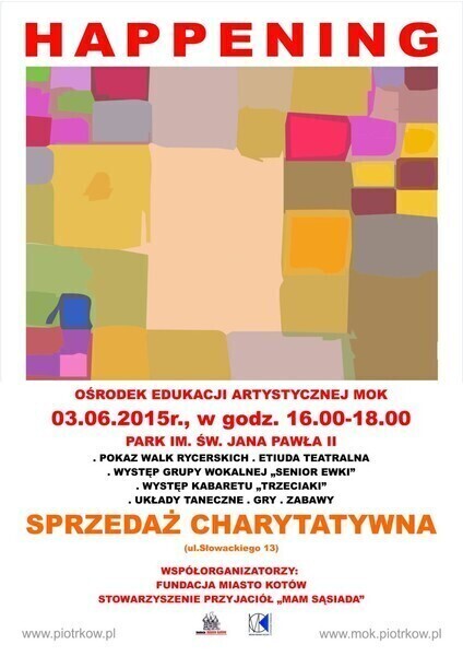 W parku będzie happening