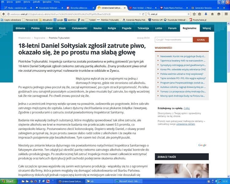 Zdjęcie 2: Wkręcony w aferę