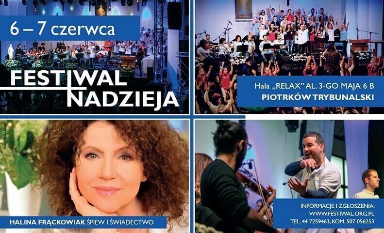 Halina Frąckowiak gwiazdą Festiwalu Nadzieja
