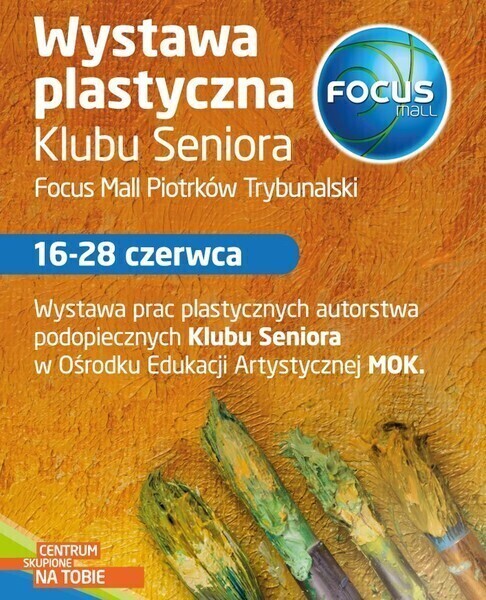 Wystawa prac seniorów w galerii Focus