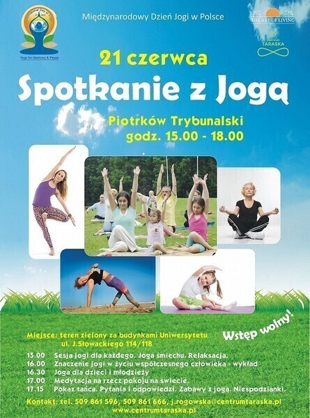 Spotkaj się z jogą w Piotrkowie